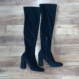 COPY - Zara Over the Knee Suede Boots